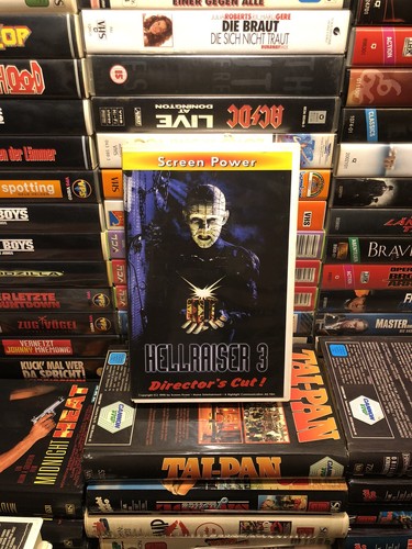 Hellraiser vhs - hellraiser, 3