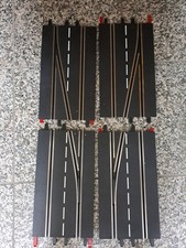 2x Weiche Spurwechsel Carrera Digital 132 124 Slotcar