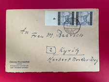 Deutsches Reich 1943 Brief mit UR Paar 857, gestempelt 9.4.44 Neustadt (Dosse)