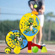 2x Kids Padel -Schläger tragbare Paddel -Tennisschläger für Junior -Anfänger