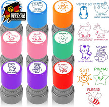 9 Stück Stempel Lehrer
