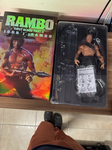 Rambo hot toys figur mms - figur,