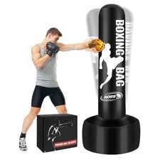 Aufblasbarer stehender Boxsack 180cm für MMA Muay Thai Kickboxen Fitness
