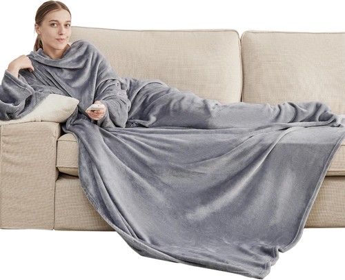 Kuscheldecke mit ärmeln - kuscheldecke,