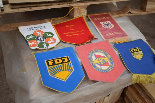 Konvolut original ddr - konvolut, fahne