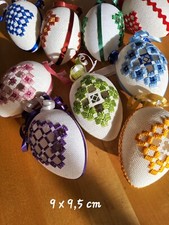 Osterdeko: 9 x Ostereier