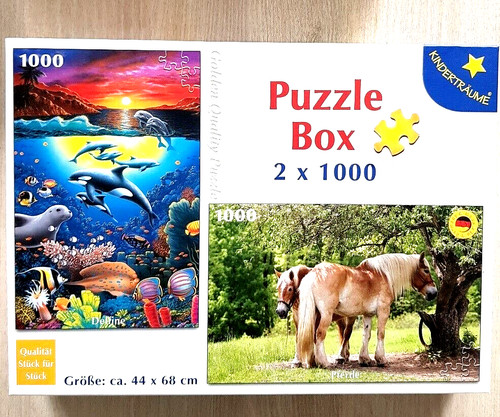 Tiere puzzle box 1000 - puzzle, x