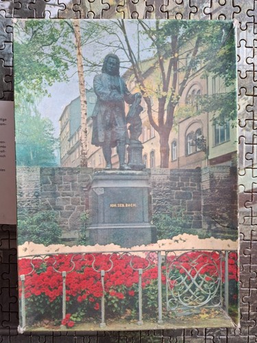 Puzzle bachdenkmal eisenach - puzzle, in