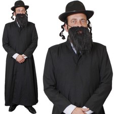 HERREN RABBINER KOSTÜM LANGER