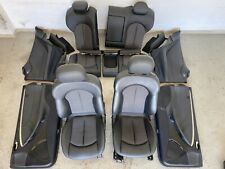 Mercedes CLK-Klasse W209 Teilledersitze Sitze Komplett Vorne+Hinten Sitzheizung
