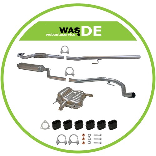 Auspuffanlage opel vectra - auspuffanlage,