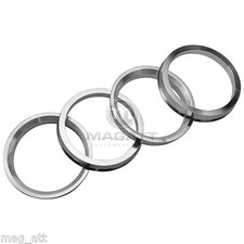4 Zentrierringe Aluminium 76,0
