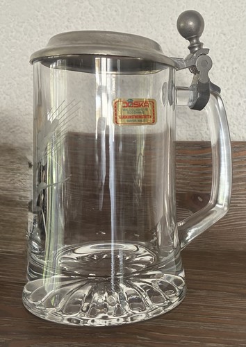 Joska bierkrug mit zinndeckel - joska,