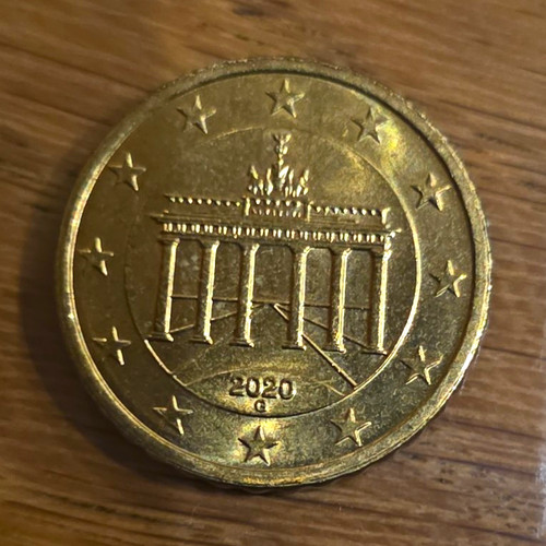 Deutschland euro cent - cent, 2020