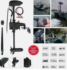 ZEBCO Rhino CR30VF ElektroAußenbordmotor Lenkung ferngesteuert ideal f.Bellyboot