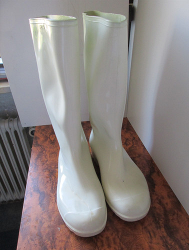 Nora gummistiefel weiß - gummistiefel,