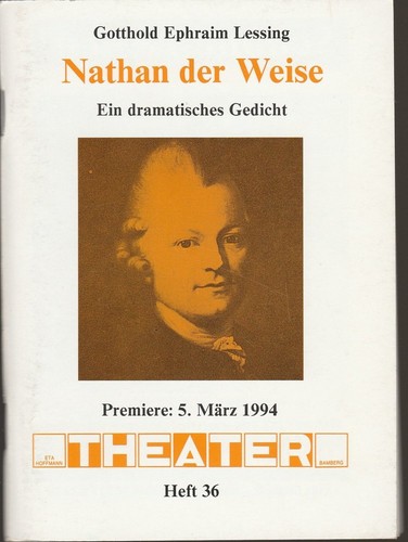 Programmheft lessing nathan - lessing,