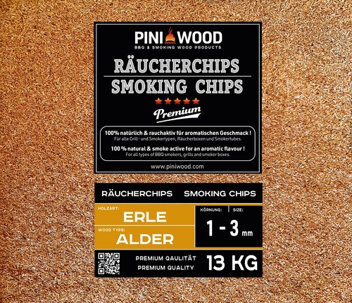 Pini räucherchips erle - pini, 13