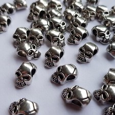Großlochperlen skull - 50, x
