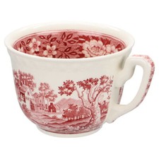 Kaffeetasse Henkel Volldekor Villeroy & Boch Rusticana rot