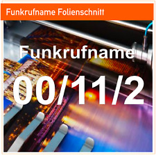Funk Rufname Funkkennung für