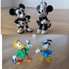 Mickey und Minnie Mouse Figuren,Disney, vintage 80er, Schleich,Bully Donald Duck
