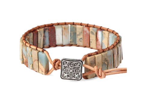 Armband leder handgefertigt - armband,