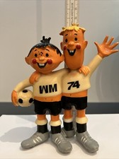 XL-Tip und Tap Figur / Maskottchen Fußball-WM 1974 / Selten 13 cm / Werbefigur