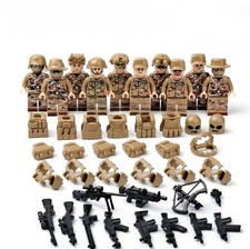 10x minifiguren soldaten - 10x,