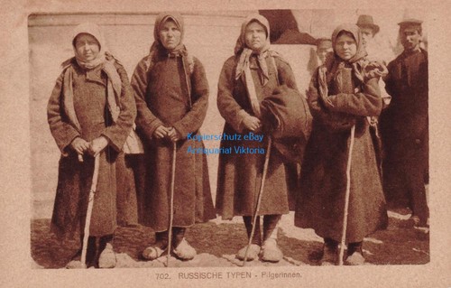 Russische typen pilgerinnen - typen,