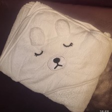 baby kuschel decke Weiß 80x80