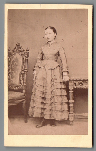 Frühe cdv dame historisches - dame,