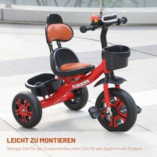 Dreirad Kinderdreirad Kinder Lenkstange Dach Fahrrad Baby Kinderwagen Laufrad