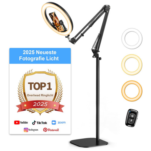 Ringlicht stativ led zoll - stativ, 10