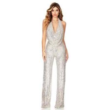 Anzug Frau Jumpsuit Paillette