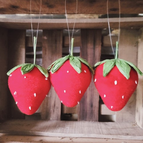 Deko erdbeeren früchte 9 - x,
