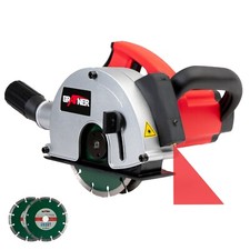 Grafner Mauernutfräse Fugenfräse Mauerfräse Schlitzfräse Nutfräse Laser 1700W