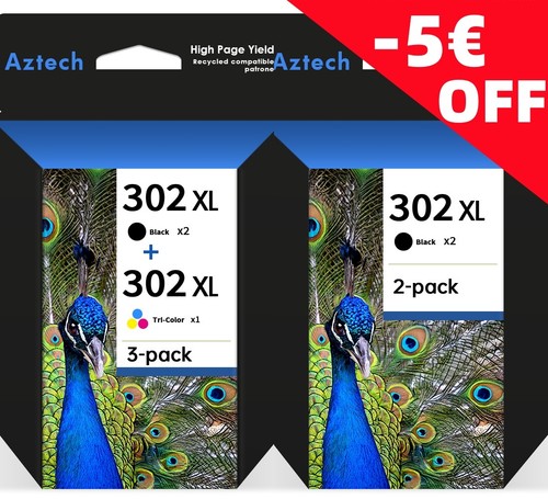 302 druckerpatronen für hp - xl,