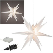 3D Leucht-Stern Innen Außen