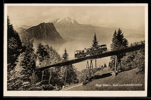 Rigi bahn auf - rigi-bahn, der
