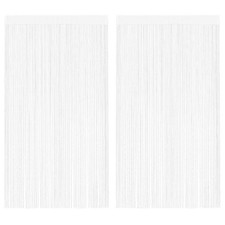 vidaXL Fadenvorhang 2 Stk.100