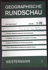 Allgemeine Geographie statt