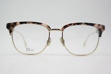 Brille Christian Dior MyDiorO2 Braun Schwarz Gold Oval Brillengestell Neu