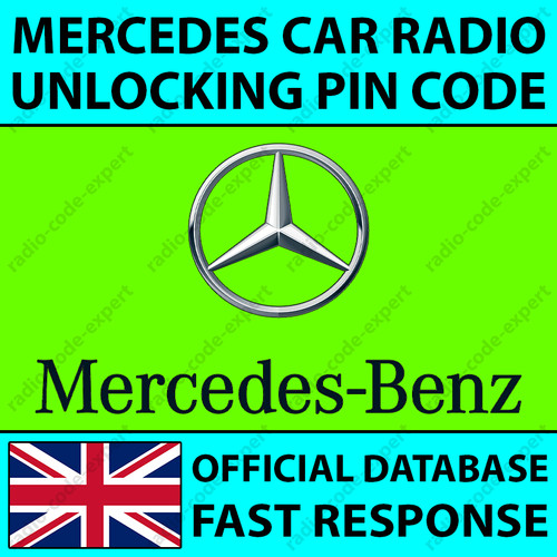 Mercedes radio entsperrpin - mercedes,