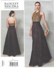out-of-print: VOGUE Schnittmuster, Badgley Mischka, V1534, Abendkleid, Gr. 14-22
