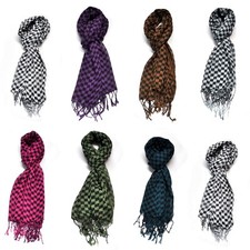 Damen Herren Uni Stola Schal