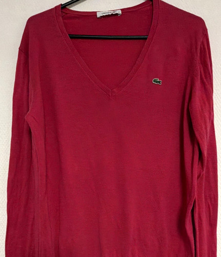 Lacoste pullover rosa - lacoste,