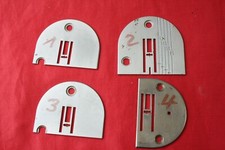  Nähmaschine  VERITAS/NAUMANN   originale Zickzack Stichplatten  