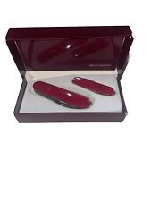 Victorinox Taschenmesser Made in Switzerland   Officier Suisse 2er Set Neuwertig