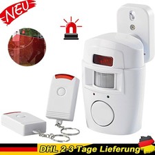 Tür Alarm Anlage Sicherheit System Bewegung Melder Sensor Funk 105 dB Sirene